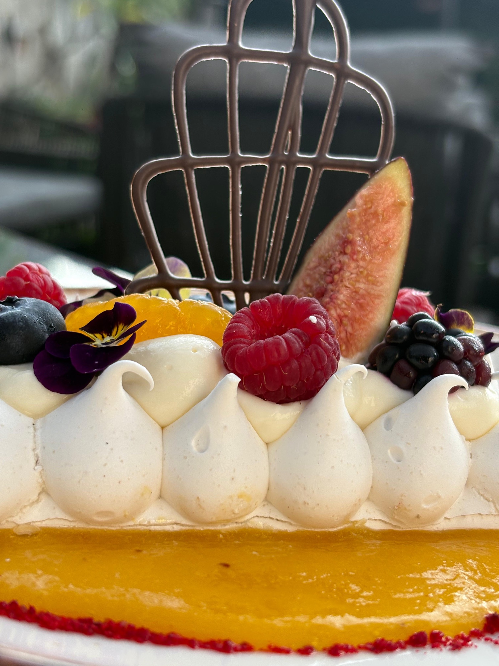 Pastel de boda real en Hacienda Santa Teresa